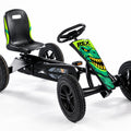 REX XM-4 pedal kart, front three-quarter preproduction view