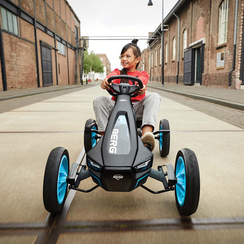 berg pedal gokart reppy rebel - black edition BERG Rally APX Blue Pedal Go-Kart