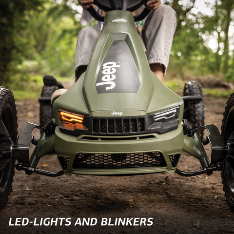 berg jeep adventure pedal-gokart BERG Rally Jeep® Cherokee Pedal Go-Kart