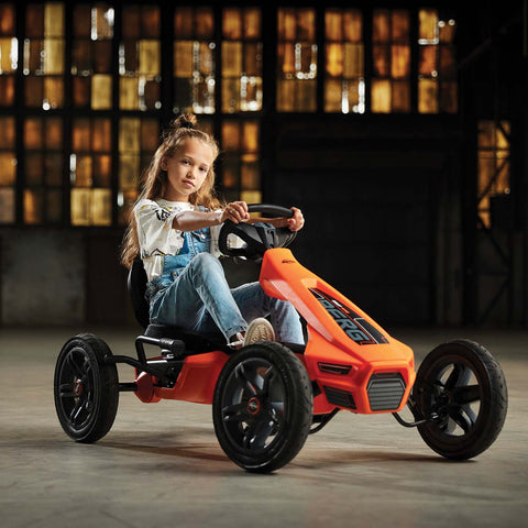 gokart med pedaler BERG Rally NRG Orange