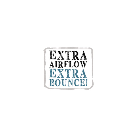 North trampoline airflow and bounce feature