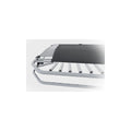 North in-ground trampoline galvanized frame and spring detail
