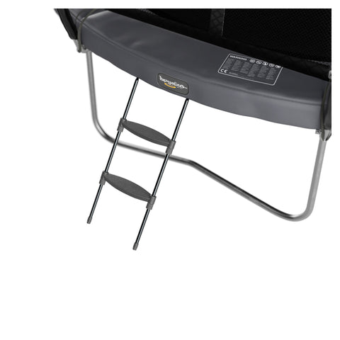 Avyna Pro-Line 12 ft Round above-ground trampoline enclosure side view