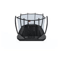 Avyna Pro-Line MAX 12 ft × 18 ft rectangle in-ground trampoline safety-enclosure front view