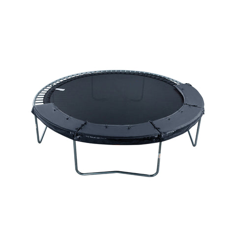 Avyna Pro-Line 14 ft Round above-ground trampoline product-features graphic