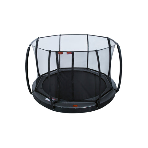 Avyna Pro-Line 14 ft round in-ground trampoline with safety enclosure