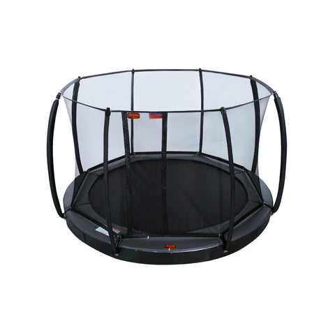 Avyna Pro-Line 15 ft round in-ground trampoline with safety enclosure