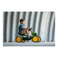 BERG Buzzy John Deere pedal kart in use