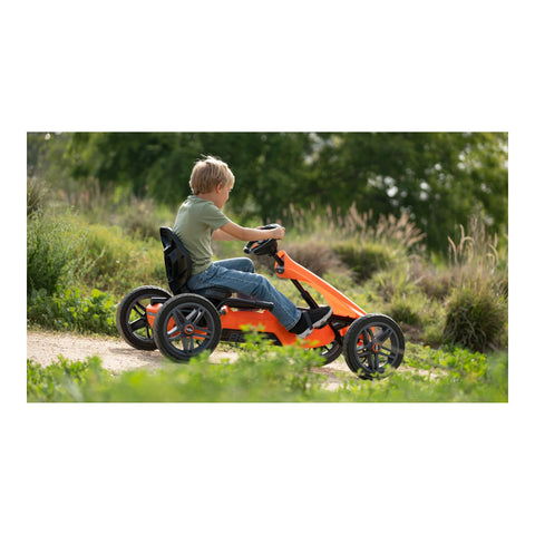 BERG Rally NRG Orange pedal kart outdoor lifestyle