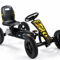 HIVE XM-4 pedal kart, front three-quarter preproduction view