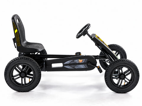 HIVE XM-4 pedal kart, side preproduction view
