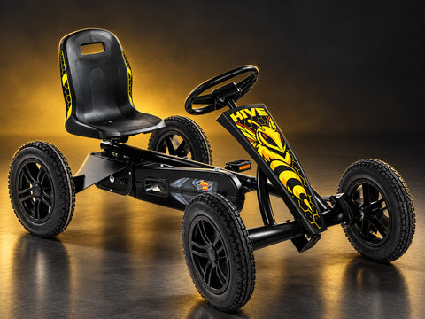 HIVE XM-4 pedal kart, dramatic studio preproduction view