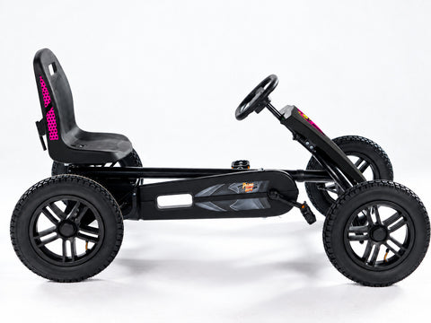 LYNX XM-4 pedal kart, side preproduction view
