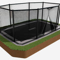 North In-Ground Trampoline Safety Net