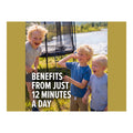 Children outdoors with North trampoline activity benefits