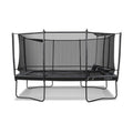North Legend 17.5 × 12 ft rectangle above-ground trampoline with enclosure