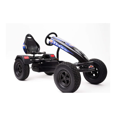 Prime XL-4 PRO Charger Blue pedal kart side view