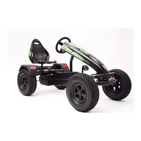 Prime XL-4 PRO Charger Green pedal kart side view