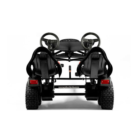 Prime Tracker XXL-4 tandem pedal kart rear frame view