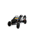 Prime Tracker XXL-4 Blue tandem pedal kart side view