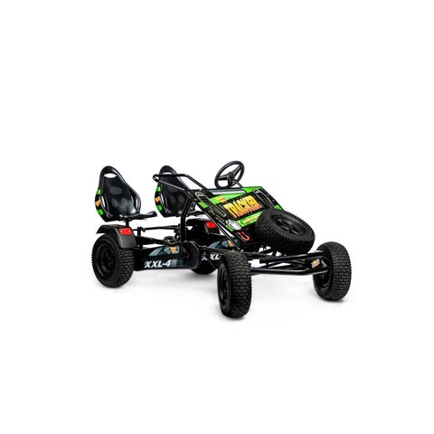 Prime Tracker XXL-4 Green tandem pedal kart