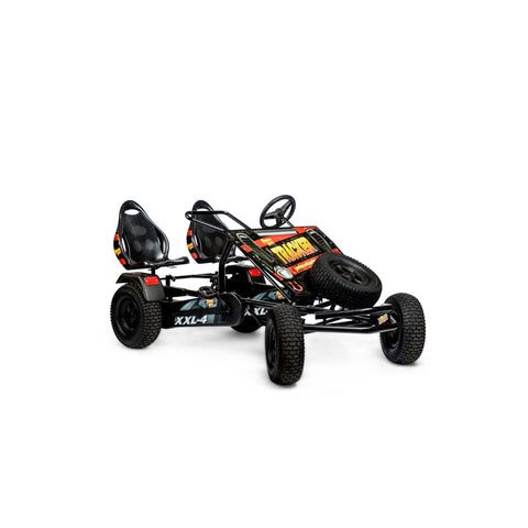 Prime Tracker XXL-4 Red tandem pedal kart