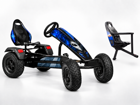 Prime VOID XL-4 pedal kart with standard universal Prime Rumble Seat