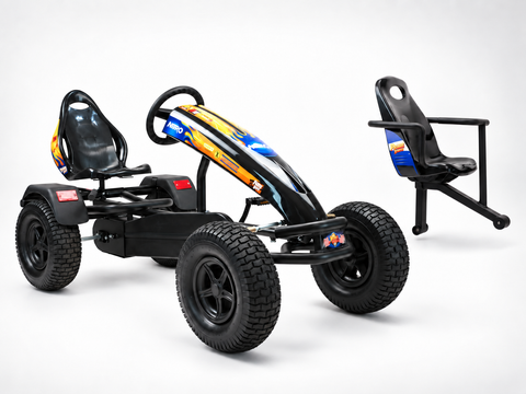 Prime XL-4 Nitro pedal kart with standard universal Prime Rumble Seat