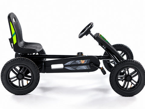 REX XM-4 pedal kart, side preproduction view