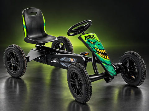 REX XM-4 pedal kart, dramatic studio preproduction view