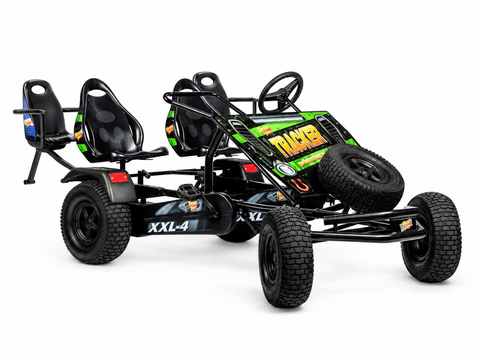 Green Prime Tracker XXL-4 bundle with two Rumble Seats