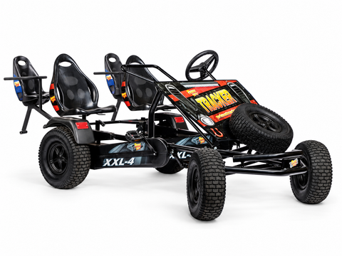 Red Prime Tracker XXL-4 bundle with two Rumble Seats