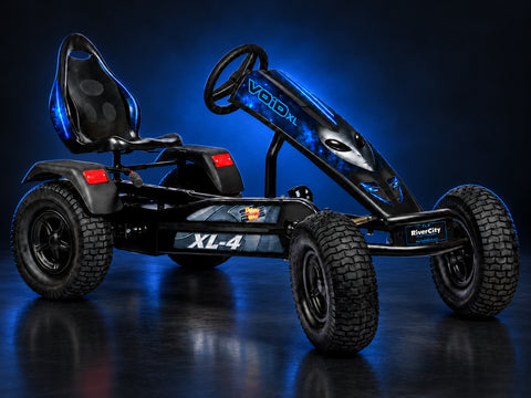 VOID XL-4 pedal kart, dramatic studio preproduction view