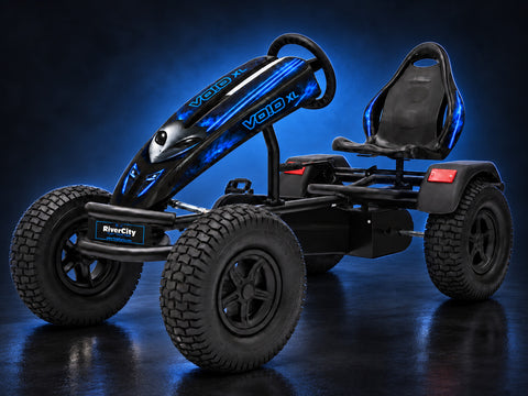 VOID XL-4 PRO pedal kart, dramatic studio preproduction view