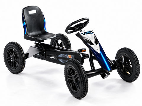 VOID XM-4 pedal kart, front three-quarter preproduction view
