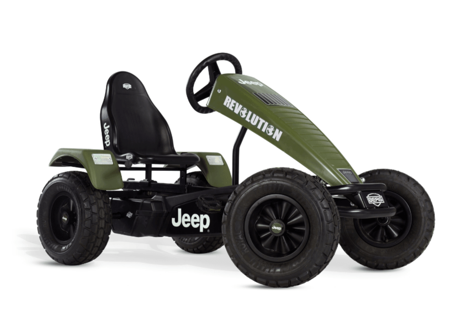 BERG Rally DRT Green Pedal Kart (Age 4-12) – River City Play Systems